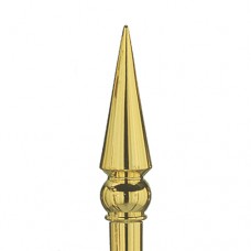 Annin® Round Spear Ornament - Alum. alloy, 8” long